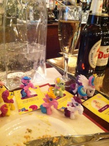 Ponies and Bubbly